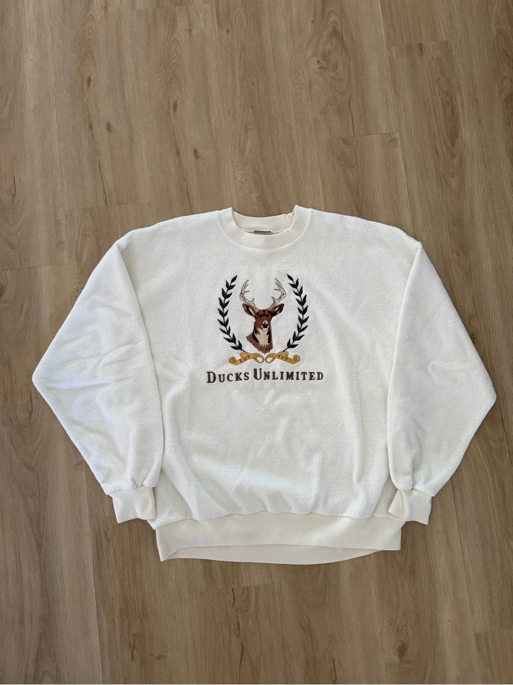 Ducks Unlimited Fleece Crewneck Size XL